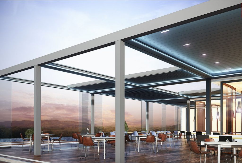 Pergola Bioklimatike Alumini