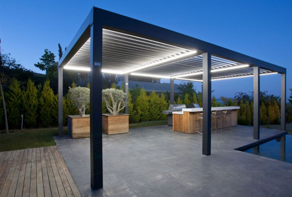 Pergola Bioklimatike Alumini